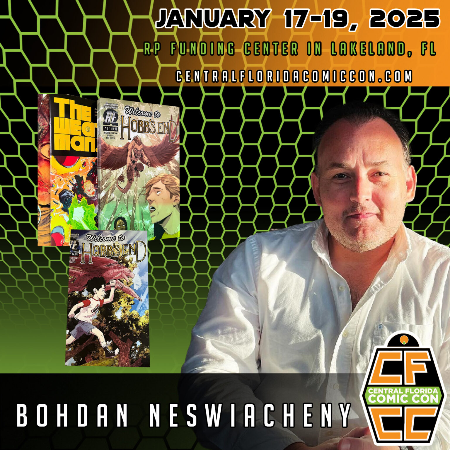 Bohdan Neswiacheny Central Florida Comic Con